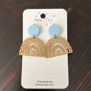 Brand new Kels Clay earrings